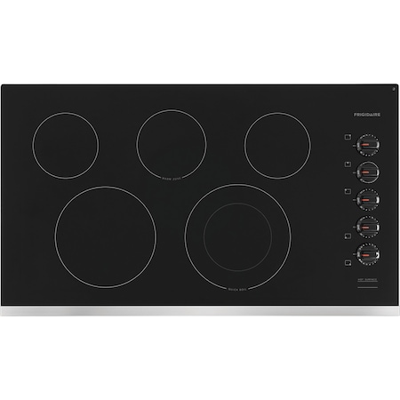 Frigidaire Frigidaire 36-in. Stainless Steel Electric Cooktop with SpaceWise Expandable Elements FFEC3625US